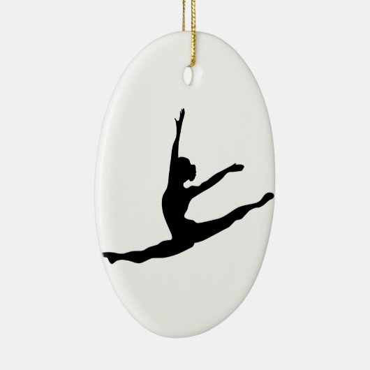 Modern Dancer Keramisch Ornament (Rechts)