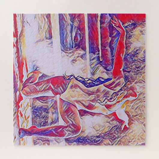 Modern Dancer Passion for Dance Legpuzzel (Horizontaal)