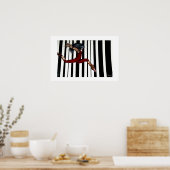 Modern Dancer Poster (Keuken)