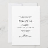 Modern Dank je Twin Baby Foto gepersonaliseerd Bedankkaart (Achterkant)