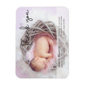 Modern Dank u de Aankondiging van de Aankomst van  Magneet (Verticaal)