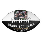 Modern Dank u de Naam van het Team van Coach en de American Football (Voorkant)