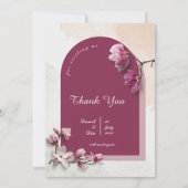 Modern Dank u kaart (Voorkant)