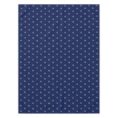 Modern Dark Navy blue sterren patroon Tafelkleed (Voorkant)