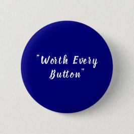 Modern Dark Red Solid Customizable Round Button