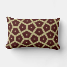 Modern dark red throw pillow kussen
