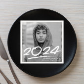 Modern Dashed 2025 foto Afstuderen servetten