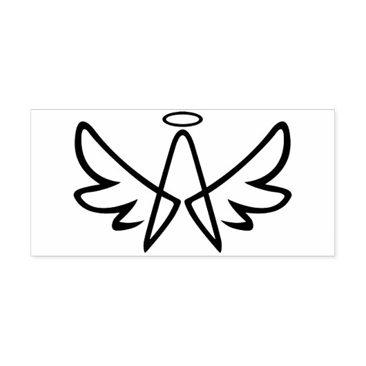 Modern Day Angel Art Stempel (Afrduk)