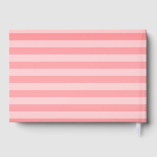 Modern Day Love - Koraal bruiloft gastenboek (Achterkant)