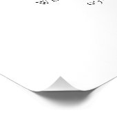 Modern de avond voor repetitie diner Poster (Hoek)