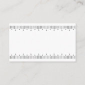 Modern Deco | Details zwart-witbruiloft Informatiekaartje (Achterkant)