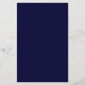 Modern Deco | Roos Gold in het menu Blauwe marinev (Achterkant)