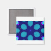MODERN_Decoratie_LICHTE STAR_BLUE Magneet (Voorkant / Achterkant)