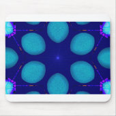 MODERN_Decoratie_LICHTE STAR_BLUE Muismat (Voorkant)