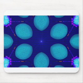 MODERN_Decoratie_LICHTE STAR_BLUE Muismat