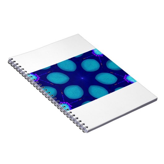 MODERN_Decoratie_LICHTE STAR_BLUE Notitieboek (Rechterzijde)