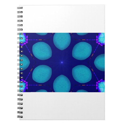 MODERN_Decoratie_LICHTE STAR_BLUE Notitieboek (Voorkant)
