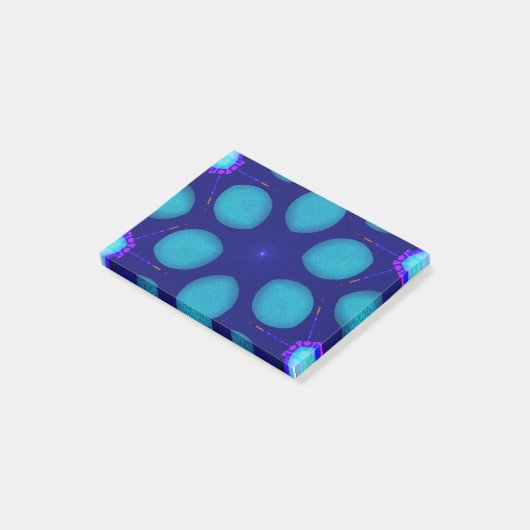 MODERN_Decoratie_LICHTE STAR_BLUE Post-it® Notes (Schuin)