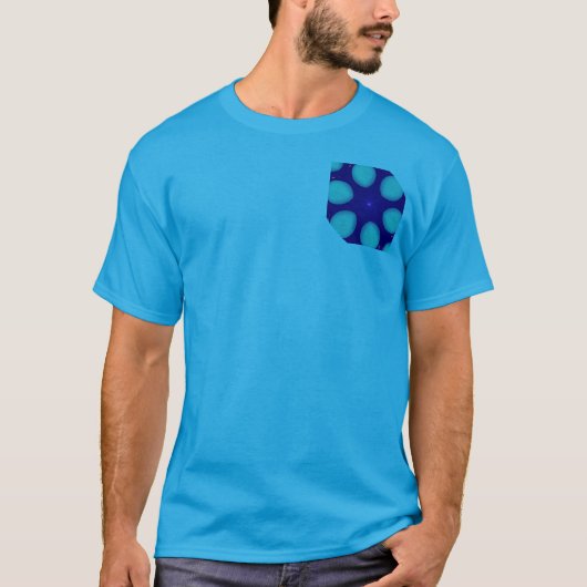 MODERN_Decoratie_LICHTE STAR_BLUE T-shirt (Voorkant)