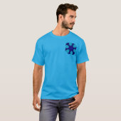 MODERN_Decoratie_LICHTE STAR_BLUE T-shirt (Voorkant volledig)