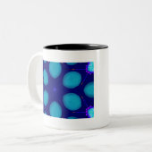 MODERN_Decoratie_LICHTE STAR_BLUE Tweekleurige Koffiemok (Voorkant links)