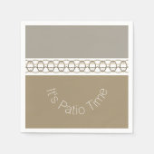 Modern decoratief ontwerp servet (Voorkant)