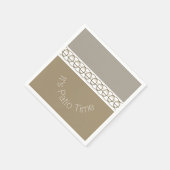 Modern decoratief ontwerp servet (Hoek)
