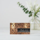 Modern Decoratief Visitekaartje van Woodworking St (Staand voorkant)