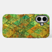 Modern Decorative Geometric Stained Glass Case-Mate iPhone Case (Achterkant (horizontaal))