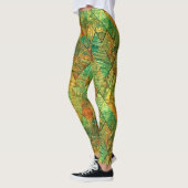 Modern Decorative Geometric Stained Glass Leggings (Links)
