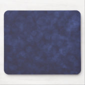 Modern Deep Blue Bokeh Mousepad Muismat (Voorkant)