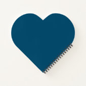 MODERN DEEP BLUE CUTE NOTITIEBOEK (Achterkant)