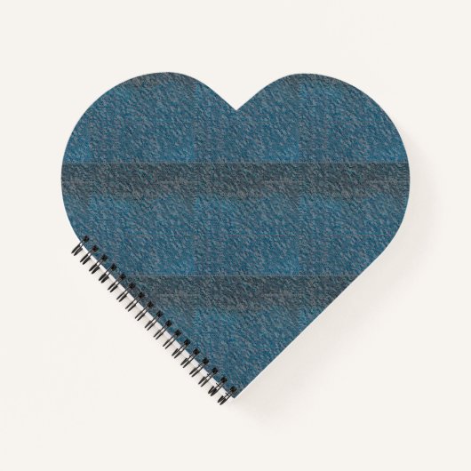 MODERN DEEP BLUE CUTE NOTITIEBOEK (Voorkant)