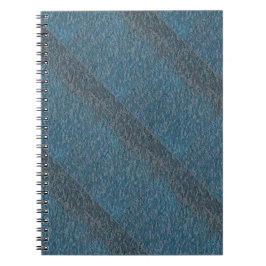 MODERN DEEP BLUE CUTE Spiral Photo Notitieboek
