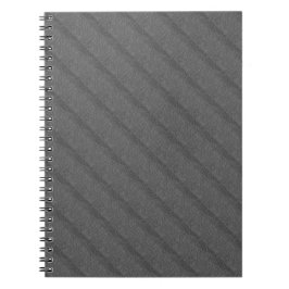 MODERN DEEP GRAY CUTE Spiral Photo Notitieboek