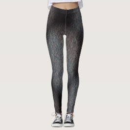 MODERN DEEP Grey Black CUTE LEGGINGS