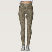 MODERN DEEP Grey Black CUTE LEGGINGS (Voorkant)