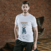 Modern Denim Boy Blue Jean Baby shower T-shirt