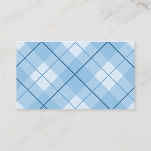 Modern Denim Teddy Bear Baby Showe Boeken voor Bab Informatiekaartje (Achterkant)