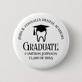 Modern Dental School Custom Afstuderen Naam Tag Ronde Button 5,7 Cm