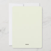 Modern Derby Horse Racing Party Invitation Kaart (Achterkant)