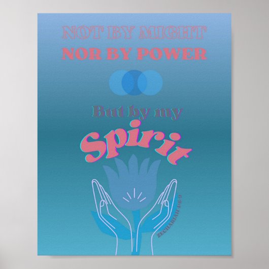 Modern design / Christelijk Poster / Geloof (Voorkant)