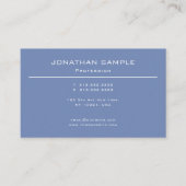 Modern design elegant minimalistisch vlak in rendy visitekaartje (Voorkant)