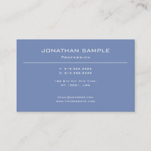 Modern design elegant minimalistisch vlak in rendy visitekaartje