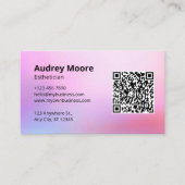 Modern design estheticus visitekaartje (Voorkant)