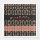 Modern design gestouwd servet (Voorkant)