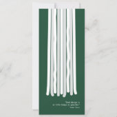 Modern Design Grad Announcement | Color-Editable (Achterkant)