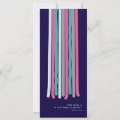 Modern Design Graduation Announcement | Color-Edit (Achterkant)