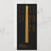 Modern Design Graduation Announcement | Color-Edit (Voorkant)