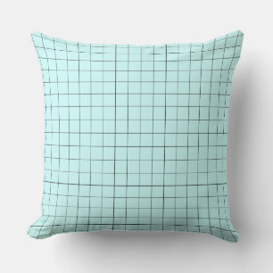 Modern design Lignes Tartan Pastel Colors Pillow Kussen